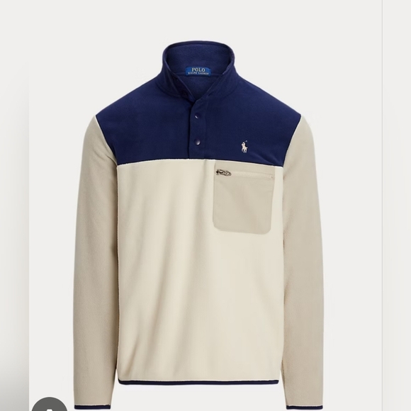 Ralph Lauren Other - Mens Polo Ralph Lauren Colorblock Fleece Sz XL